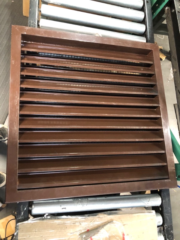 Photo 2 of [Like New] 10'' x 10" Inch Brown Air Vent Cover
