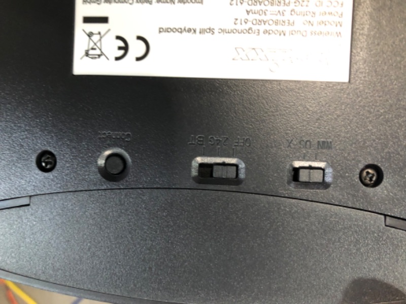 Photo 4 of [Functional] Perixx Periboard-612 Wireless Ergonomic Split Keyboard