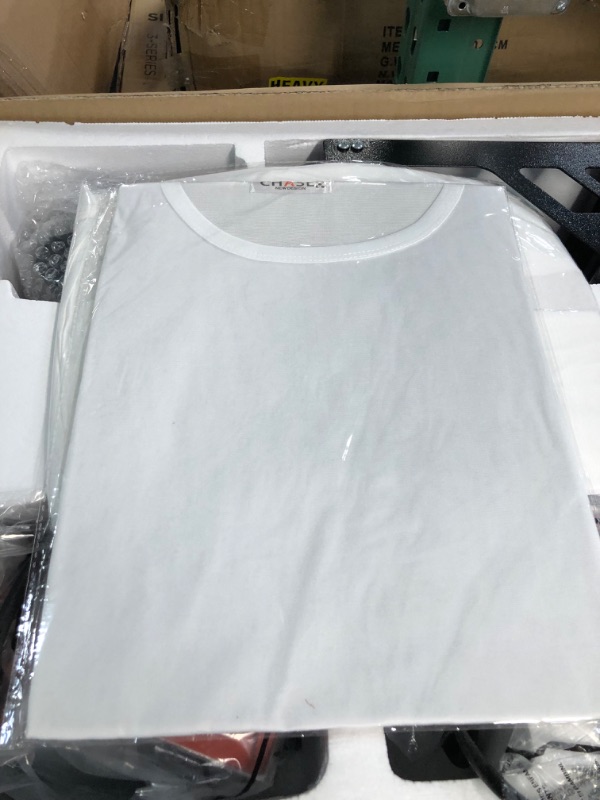 Photo 2 of Topdeep Heat Press 15x15 Inch 8 in 1 Heat Press Machine, Swing Away T Shirt Pressing 