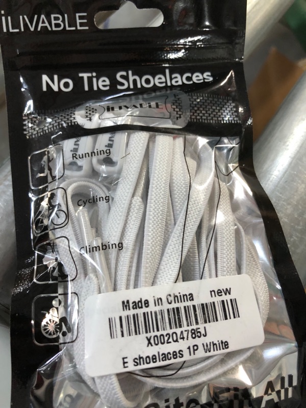 Photo 1 of iLIVABLE No Tie Shoelaces 