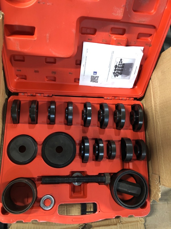 Photo 2 of DAYUAN 23pcs FWD Front Wheel Drive Bearing Removal Tool, Wheel Bearing Press Kit Bearing Adapters Bearing Installer Tool