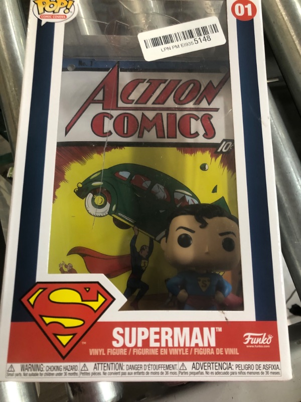 Photo 3 of  ****** see notes) Funko Pop! Vinyl Comic Cover: DC - Superman Action Comic