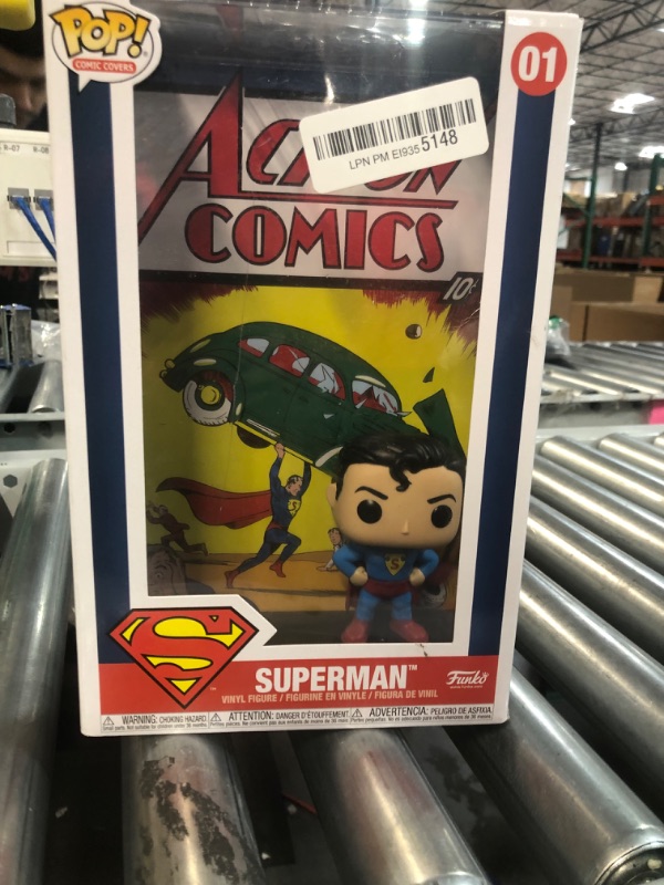 Photo 2 of  ****** see notes) Funko Pop! Vinyl Comic Cover: DC - Superman Action Comic