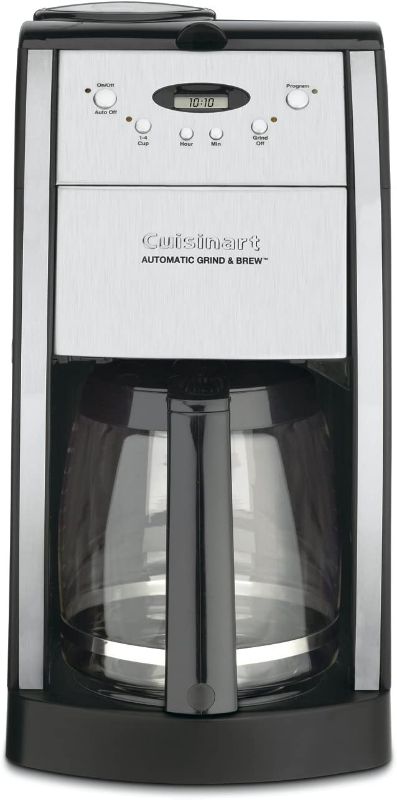 Photo 1 of *SEE NOTES* Cuisinart DGB-550BKP1 Automatic Coffeemaker Grind & Brew, 12-Cup Glass, Black and CPT-180P1 