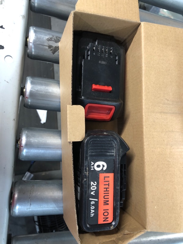 Photo 3 of ORHFS 6.0Ah 20V Max Battery Replacement Compatible with Dewalt 20V Max XR DCB205 DCB204 DCB206 DCB205-2 DCB200-2 DCB180 DCD985B DCB200 DCD/DCF/DCG Series 2 Packs