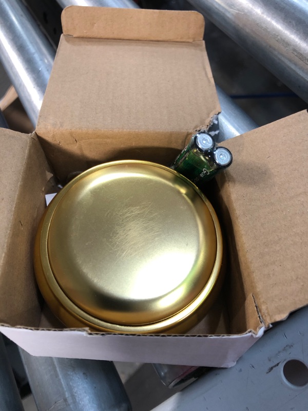 Photo 1 of Cover Easy Button Recordable Sound Talking Button Custom Office Desk Gag Gift 30 Seconds 2 AAA Batteries Included - Newest Color- Gold