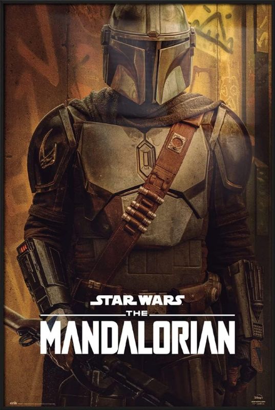 Photo 1 of 
Star Wars: The Mandalorian - Framed TV Show Poster (Season 2 - Mando) (Size: 24" x 36")
