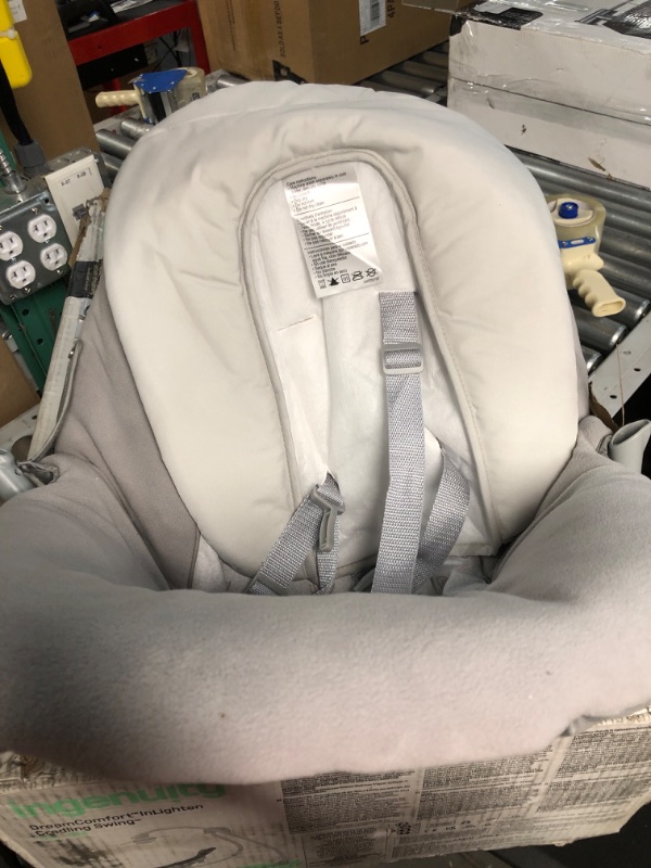 Photo 1 of **SEE NOTES**
Graco Simple Sway Baby Swing, Sketch Safari