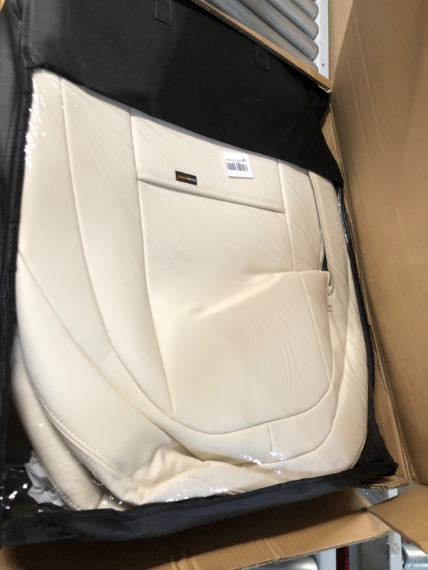 Photo 2 of Huidasource Tesla Model 3 Model Y Seat Covers, 2pcs Front Tesla White  