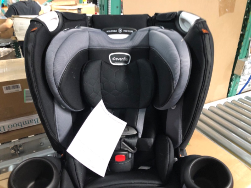 Photo 7 of Evenflo Gold Revolve360 Rotational All-in-1 Convertible Car Seat Swivel Car Seat Rotating Car  Onyx Black