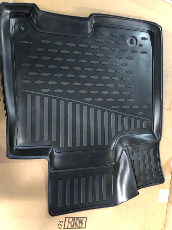 Photo 4 of Fits 2019-2023 Kia Forte Floor Mats Front & 2nd Row Seat Liner Set All Weather Full Set Liners (Black)