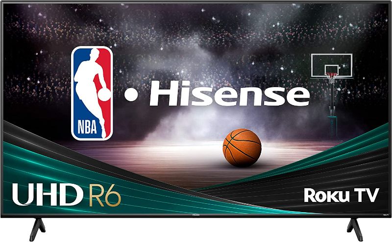 Photo 1 of Hisense 55-Inch Class R6 Series Dolby Vision HDR 4K UHD Roku Smart TV with Alexa Compatibility