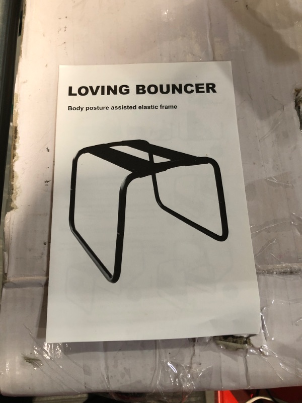 Photo 2 of **USED**
Sex Position Enhancer Chair Weightless Bouncing Mount Stools Sexual Furniture Love Novelty Toy with Handrail for Couples Adult Games 19.72 Inch