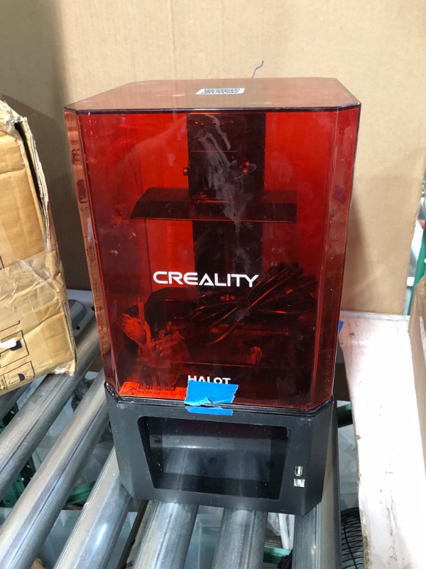 Photo 3 of Creality Official HALOT-ONE CL-60 Resin 3D Printer (Halot One Red)