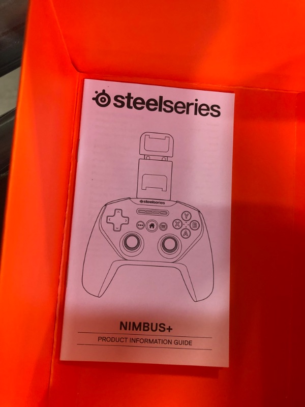 Photo 5 of SteelSeries Nimbus+ Wireless Gaming Controller - Rechargeable - For iPhone, iPad, iPod and Apple TV