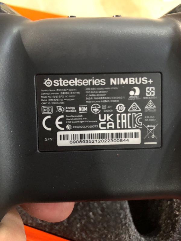 Photo 6 of SteelSeries Nimbus+ Wireless Gaming Controller - Rechargeable - For iPhone, iPad, iPod and Apple TV