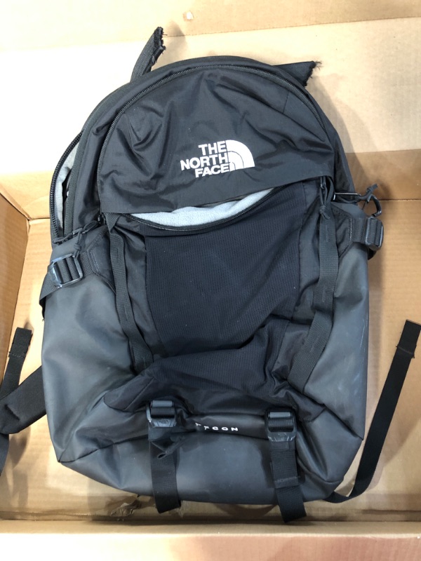 Photo 2 of [DAMAGE] The North Face Recon School Laptop Backpack One Size Tnf Black/Tnf Black