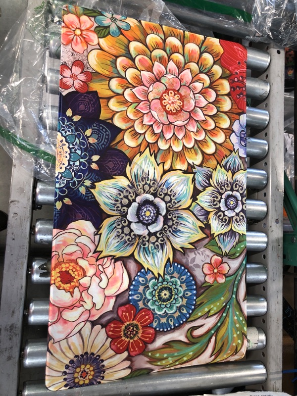 Photo 1 of  Front Door Mat, 30"x17" Flower Theme