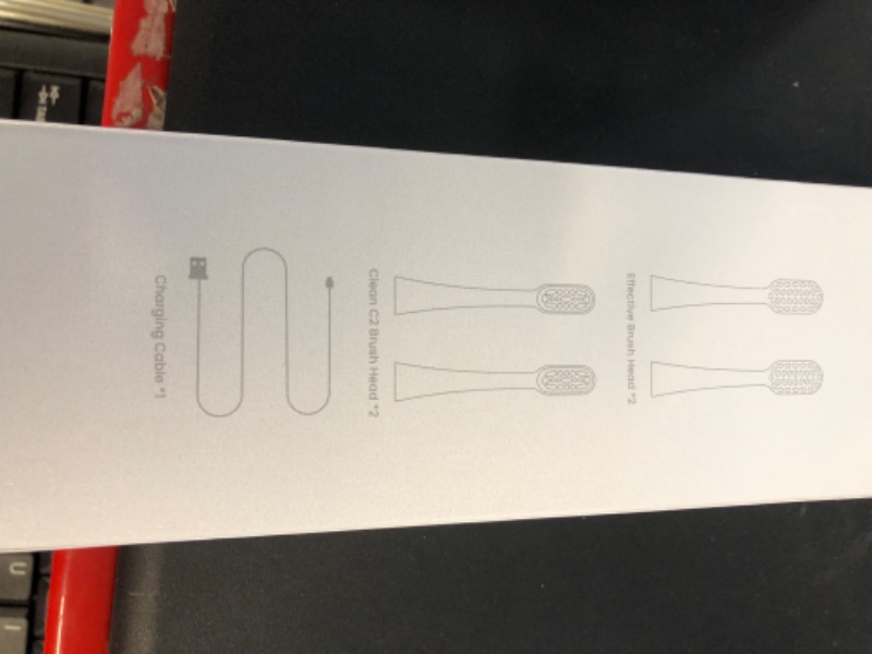 Photo 1 of FOSOO Sonic Electric Toothbrush, 48000 VPM Rechargeable with 4 Premium Dupont Brush Heads (Silver)