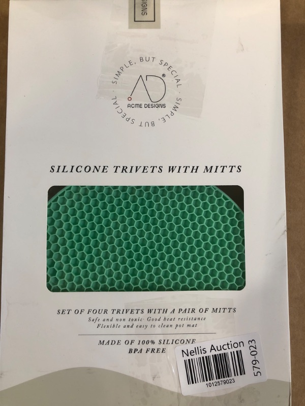 Photo 2 of * SEE NOTES* AD Silicone Trivet Mat Kitchen Tool Set