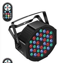 Photo 1 of ***ONE ONLY***
 Stage Lights 36 LED Par Lights, U`King RGB Par Lights Uplights Stage Lighting Indoor for Christmas Halloween Music Party Disco Wedding, Remote Control, DMX Control Sound Activated Party Lights 