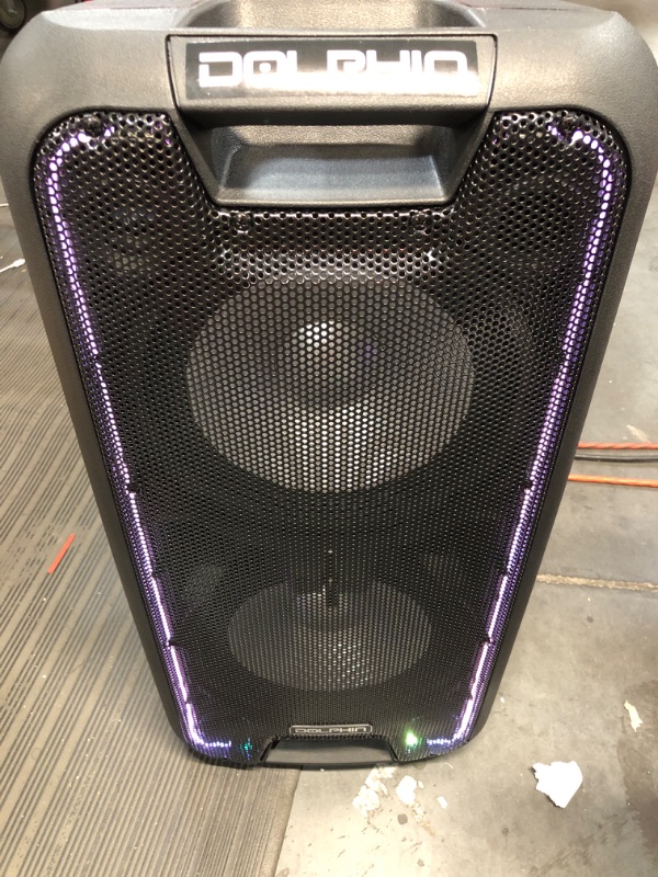 Photo 8 of Dolphin Party Speaker Wireless Bluetooth w/Wheels