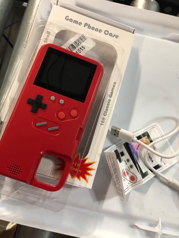 Photo 3 of [screen damage] WeLohas Gameboy Case for iPhone 11 Only