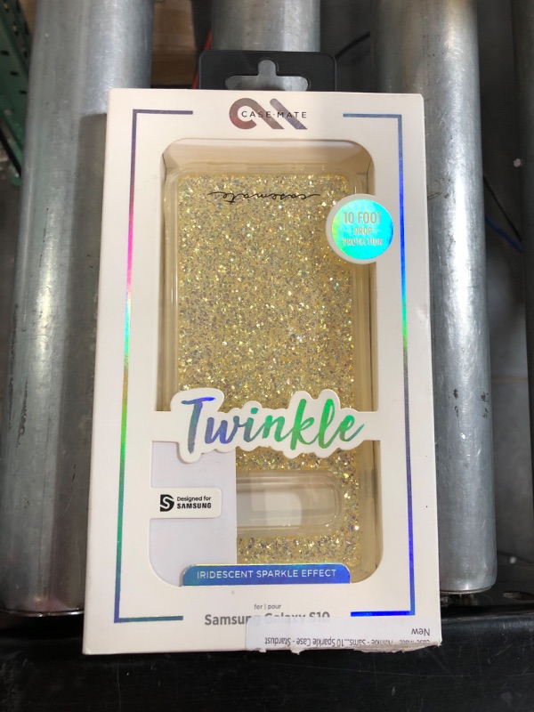 Photo 2 of [yellow not white] Case-Mate Samsung Galaxy S10 Case - 6.1' Twinkle Diamond 