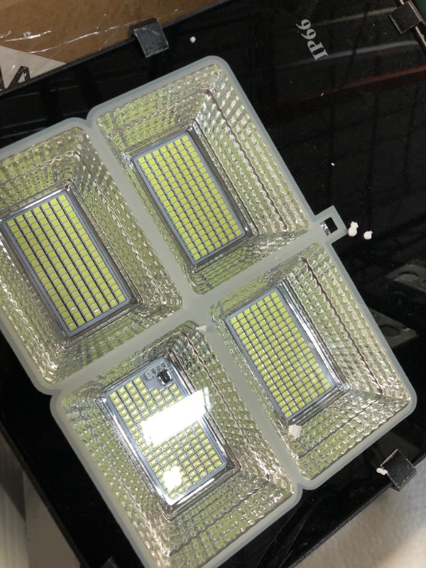 Photo 4 of LVEMIZ 300W Solar Flood Lights Outdoor 521 LEDs 24000LM