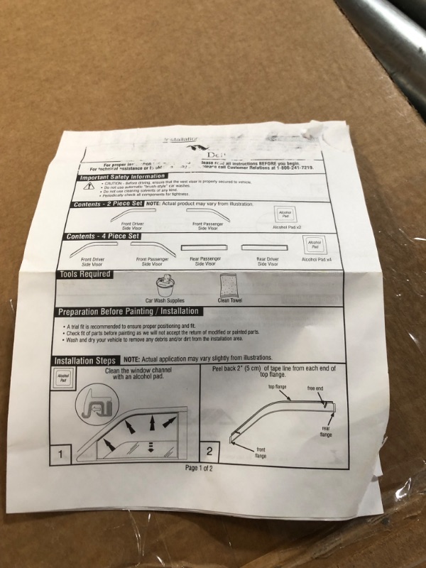 Photo 3 of Auto Ventshade [AVS] In-Channel Ventvisor | 2015 - 2023 Ford F-150, 2017 - 2023 Ford F-150 Raptor/F-250/F-350/F-450/F-550 Super Duty SuperCrew - Smoke, | 194975 In-Channel - Smoke