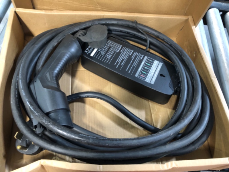 Photo 2 of **PARTS ONLY**
LEFANEV 40Amp EV Charger Level 2,25ft NEMA 14-50 9.68KW Portable Electric Vehicle Charging Station 