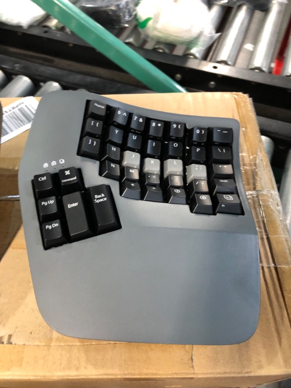 Photo 3 of KINESIS Advantage360 Split Ergonomic Keyboard - USB-C | Mechanical Switches | Fully Programmable | Contoured Shape | Adjustable Tenting | PBT Keycaps SmartSet (USB)