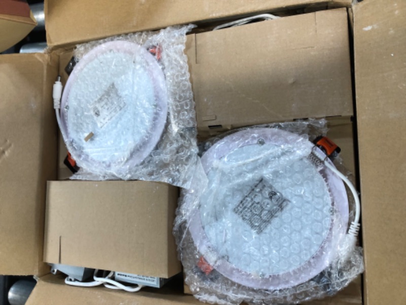 Photo 1 of TDLOL Recessed Lighting 6 Inch,6 Inch Led Recessed Light, Recessed Lighting with Junction Box, Recessed Light Fixtures