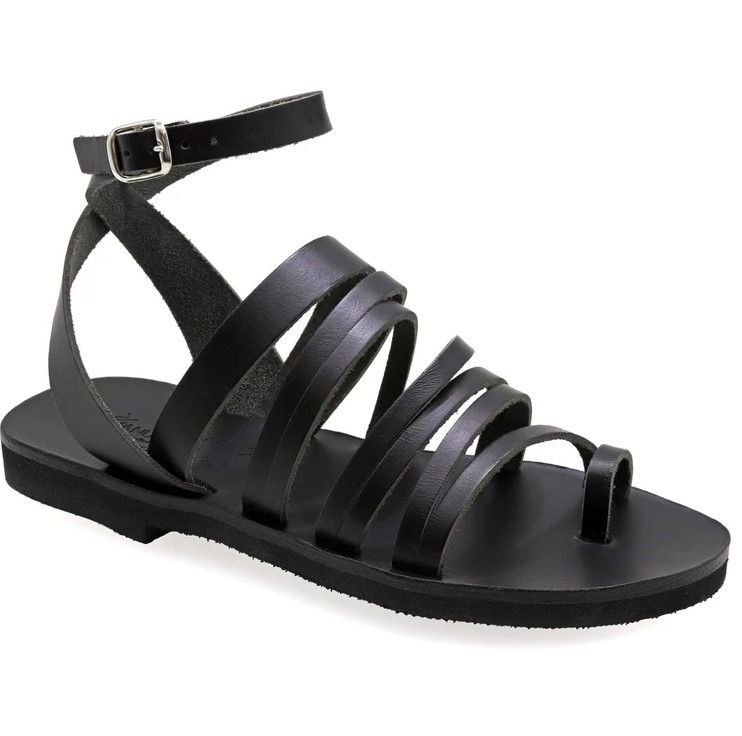 Photo 1 of Ankle Strap Toe Ring Sandals "Artemis"