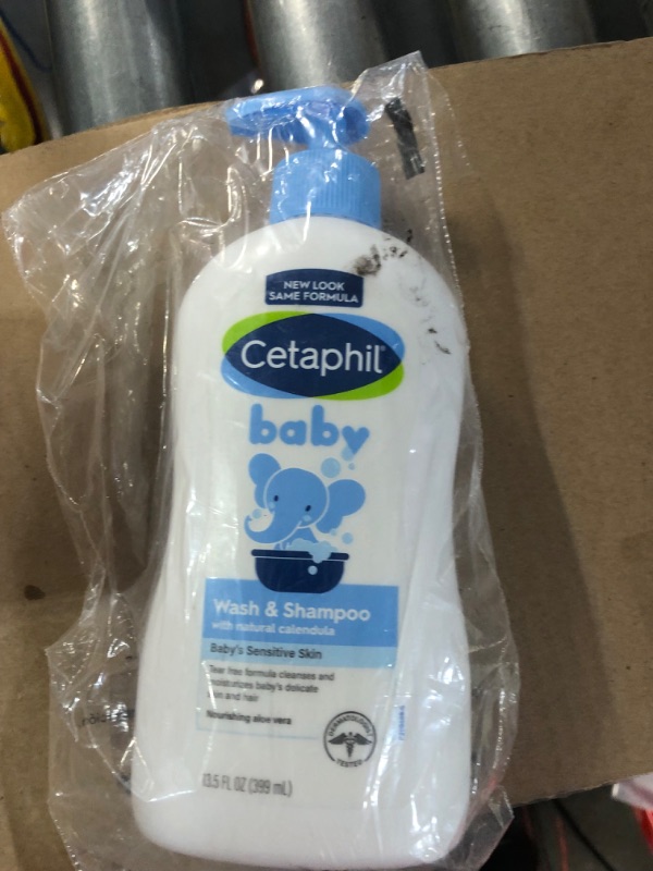 Photo 3 of Cetaphil Baby Wash & Shampoo with Organic Calendula,Tear Free, Paraben, Colorant and Mineral Oil Free