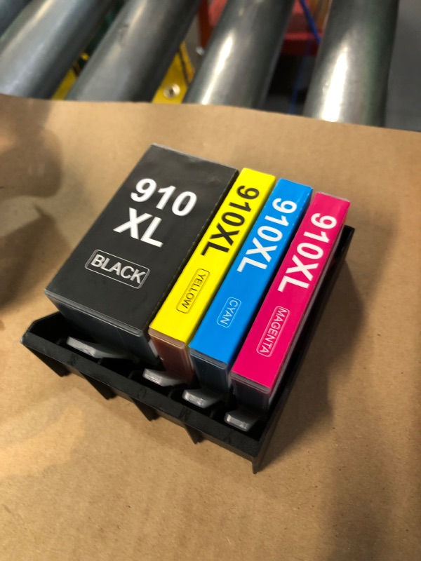 Photo 2 of Colorking 910XL 910 Compatible for HP 910XL Ink Cartridges Combo Pack for HP Ink 910 910XL High Page Yield Black and Color 