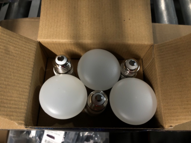 Photo 2 of (6 Pack) KOR 7W LED R20 Reflector 5000K Bright White Light Bulb (50W Equivalent), Dimmable, 525 Lumens, Standard E26 Base, BR20 LED Flood Light Bulbs. 5000k (Bright White - Daylight)