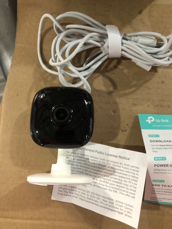 Photo 3 of Kasa Smart 2K QHD Indoor Security Camera, Person/Baby Crying/Motion Detection, Works with Alexa & Google Home (KC400)            