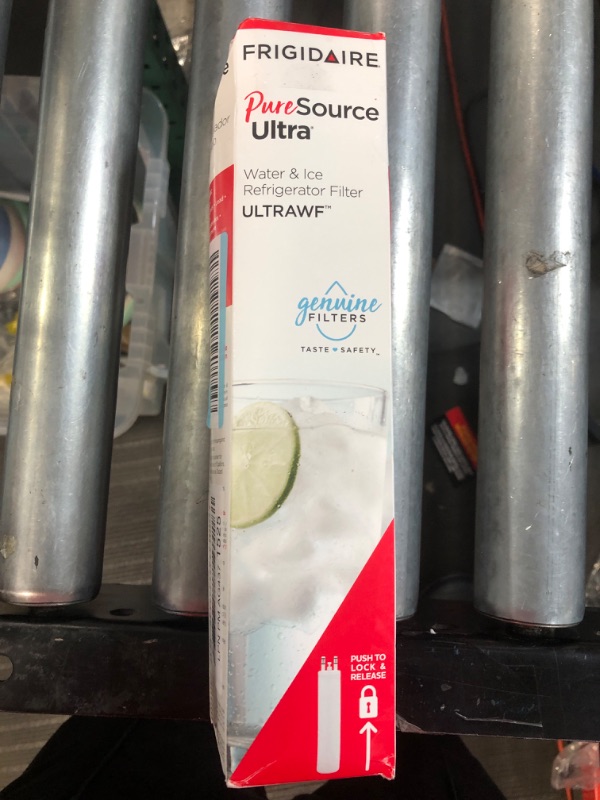 Photo 2 of *MINOE DAMAGES SEE PICS* Frigidaire PureSource Ultra Water and Ice Refrigerator Filter, Original, White, 1 Count & Electrolux EAFCBF Pure Advantage Air Filter, 1 Count (Pack of 1)