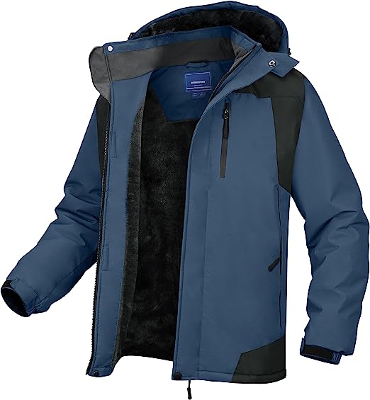 Photo 1 of Rapoo Men's Winter Ski Snow Jacket Mountain Waterproof Windproof Rain Jacket
