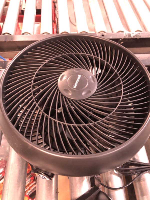 Photo 1 of 12 in. 3 Speed Whole Room Circulator Floor Fan