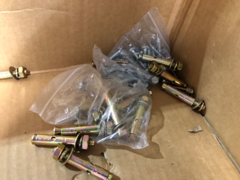 Photo 1 of Outdoor Pergola Hardware Kit pergola Brackets 4Way 6x6in Woodworks Pergola kit Modular Modern DIY Elevated Wood Stand kit