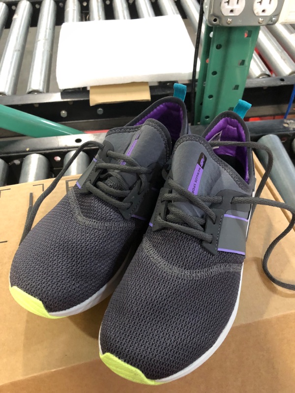 Photo 2 of New Balance Women's FuelCore Nergize Sport V1 Cross TrainerCastlerock/Magnet/Electric Purple