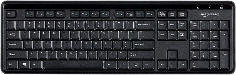 Photo 1 of AmazonBasics USB Wired Computer Keyboard