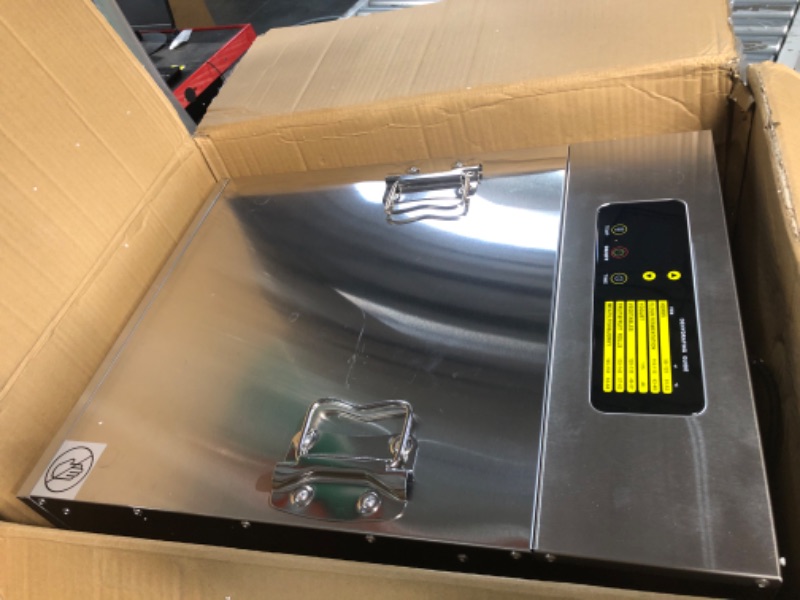 Photo 1 of *SEE NOTES Septree Food Dehydrator for Jerky, Meat, Fruit, Beef, Herbs, and Pet Food, 10 Trays Stainless Steel Commercial Dryer Machine, 1000W, Adjustable Timer, Digital Temperature Control, Over Heat Protection, Silver