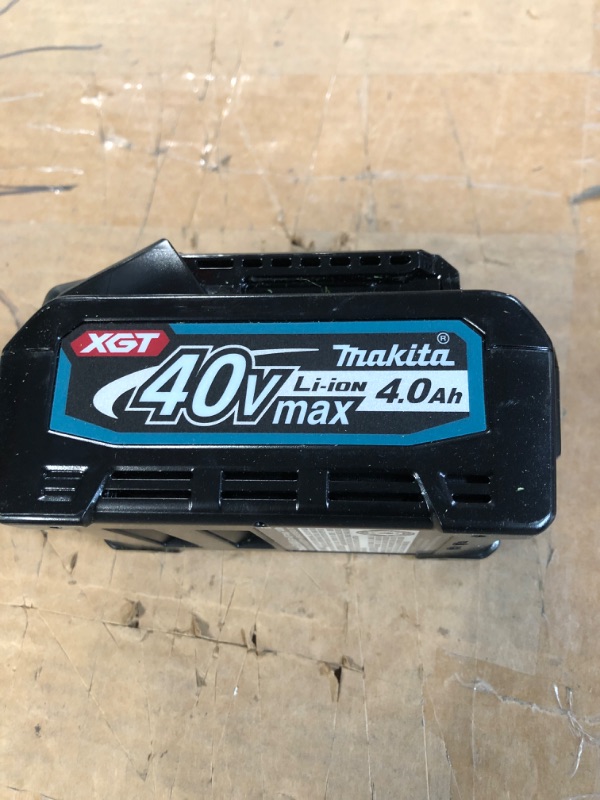 Photo 2 of Makita 40V Max XGT 4.0Ah Battery - not tested
