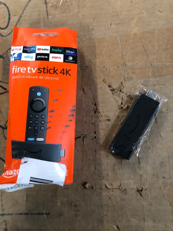 Photo 2 of *see notes* Fire TV Stick 4K, brilliant 4K streaming quality, TV and smart home controls, free and live TV