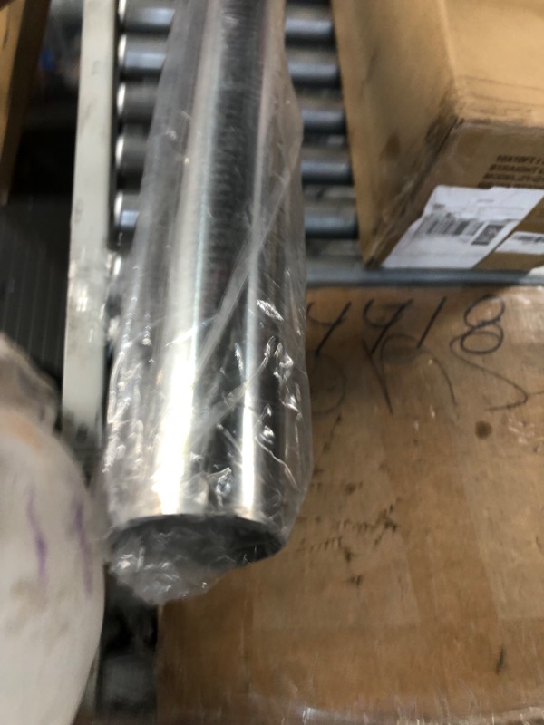 Photo 1 of FGJQEFG 2.25 Inch Straight DIY Custom Mandrel Exhaust Pipe Tube Pipe, 45 Inch Length, 2.25'' OD Mandrel Straight Pipe, T304 Stainless Steel, Universal Fitment - 1PC 2.25''OD-Straight-45''-1PC