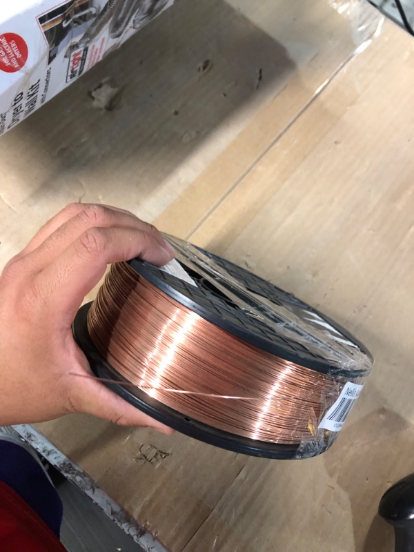 Photo 3 of Solid Uncoated Bare Round Copper Wire 99.9% Pure 10 Oz (Dead Soft) (18 Ga - 137 Ft Spool, Dead Soft) 18 Ga - 137 Ft Spool Dead Soft