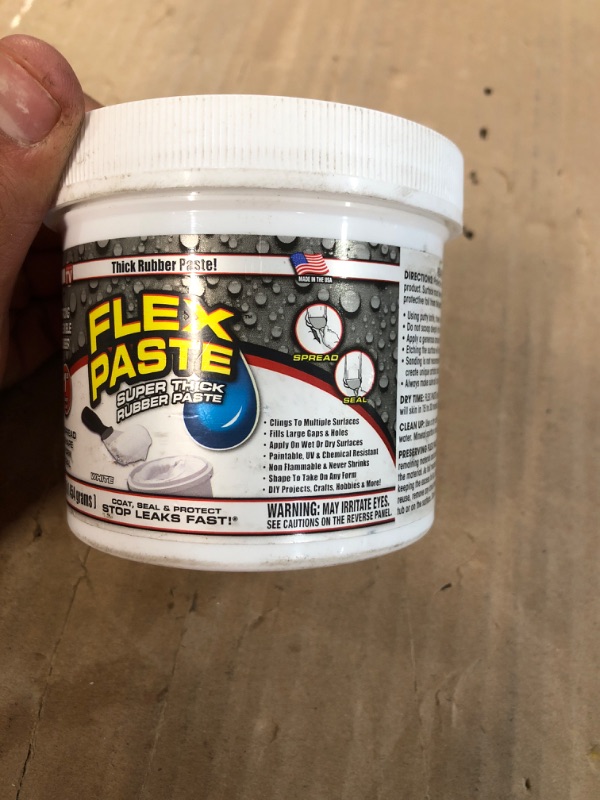 Photo 2 of 1-lb White Flex Paste